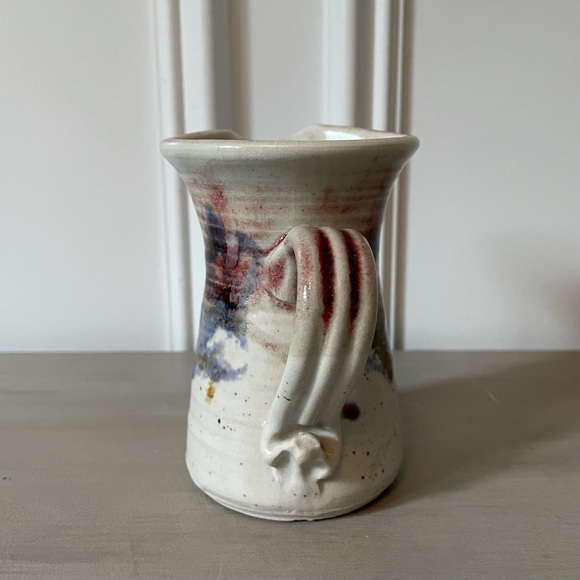 Hand-thrown Studio Pottery | Glazed, Small Pitcher | Creamer Signed by Artist - Picture 6 of 6